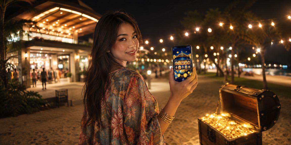 Pemain menggunakan kasino mudah alih dari Kota Bharu pada peranti Android