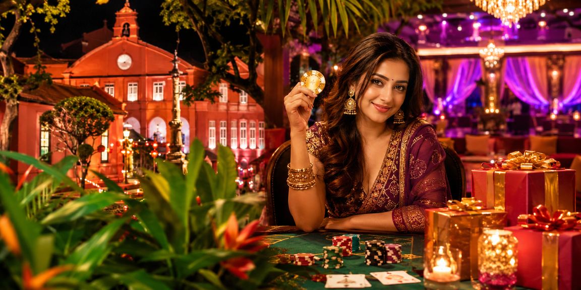 Permainan poker dan kad di Melaka dengan suasana kasino yang meriah